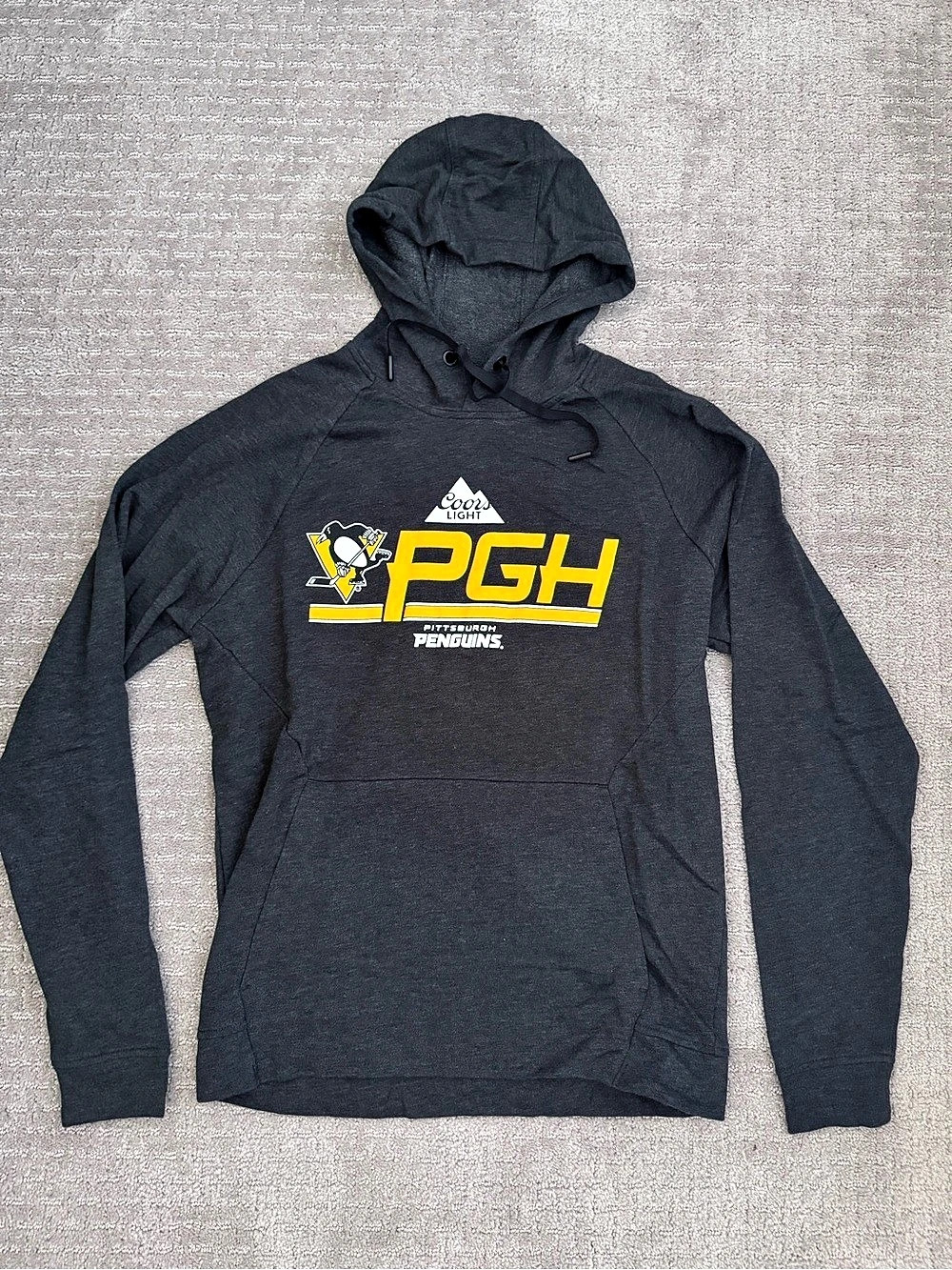 Pittsburgh Penguins Men's Hoodie in Black Size Medium Like New